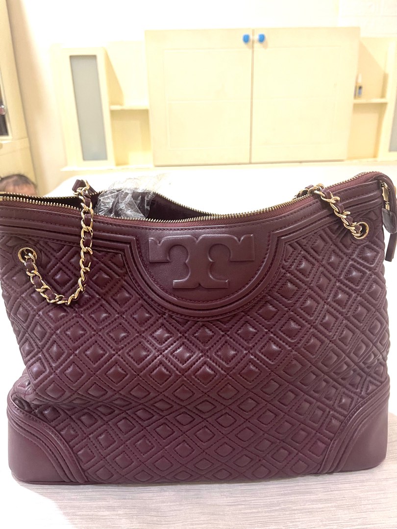 TORY BURCH FLEMING TOTE ORIGINAL on Carousell