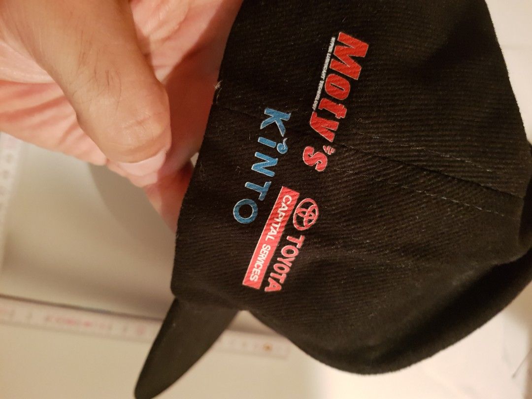 Toyota Gazoo Racing Baseballpet #8, zwart met rode accenten