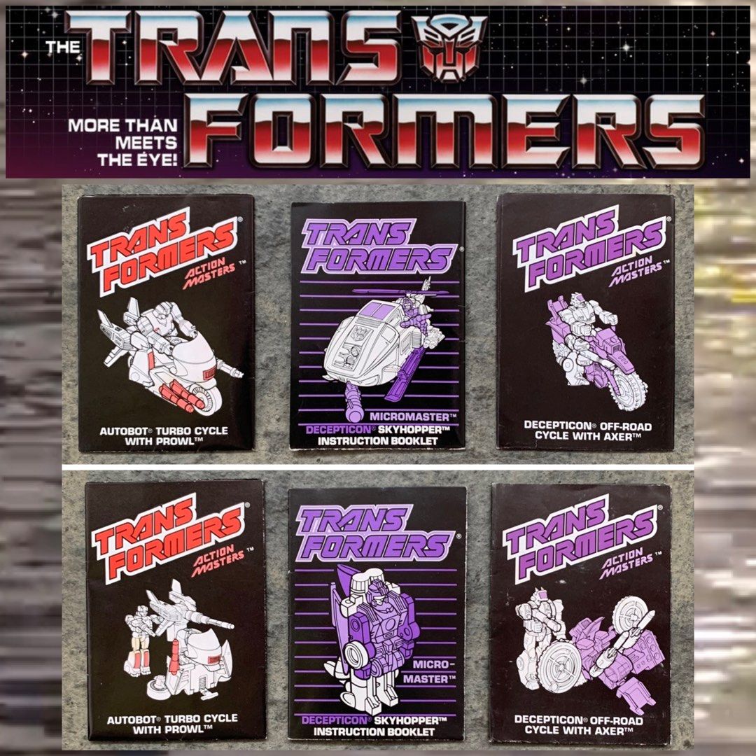 Figurine Hasbro Takara 1989 - Transformers G1 Action Masters Megatron, Complet