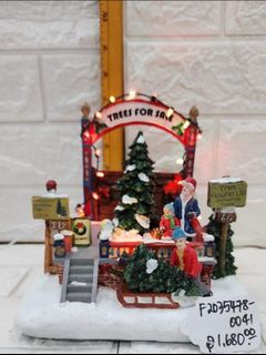 Trees For Sale Christmas Village accessory
