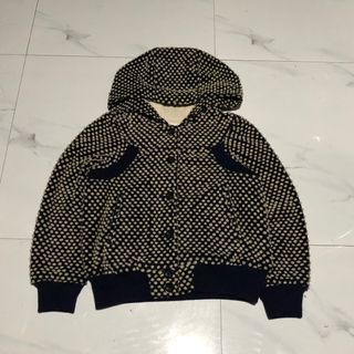 Tsumori Chitaso Issey Miyake Knitted Winter Hoodie Jacket