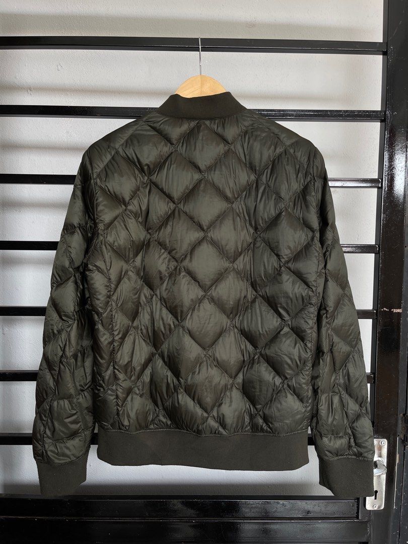 Uniqlo down bomber jacket