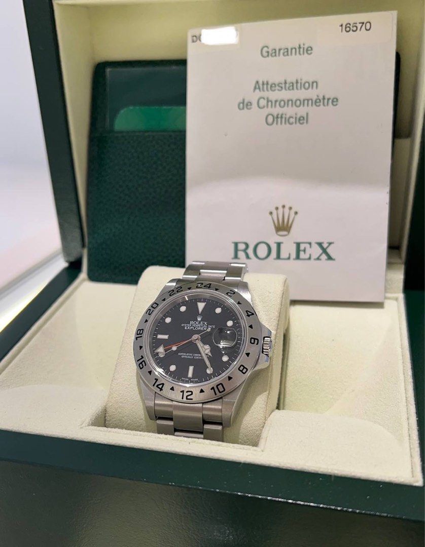 Used rolex hotsell explorer ii