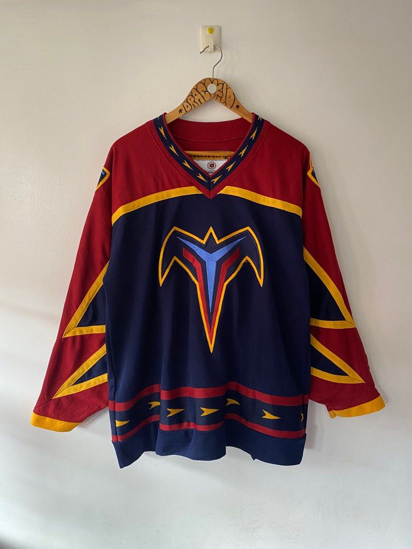 90's Atlanta Thrashers Pro Player NHL Jersey Size Small/Medium