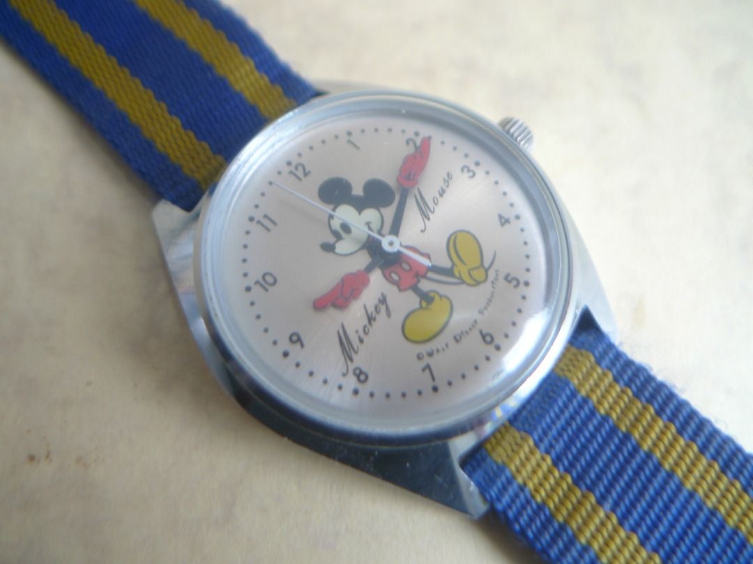 seiko mickey mouse watch
