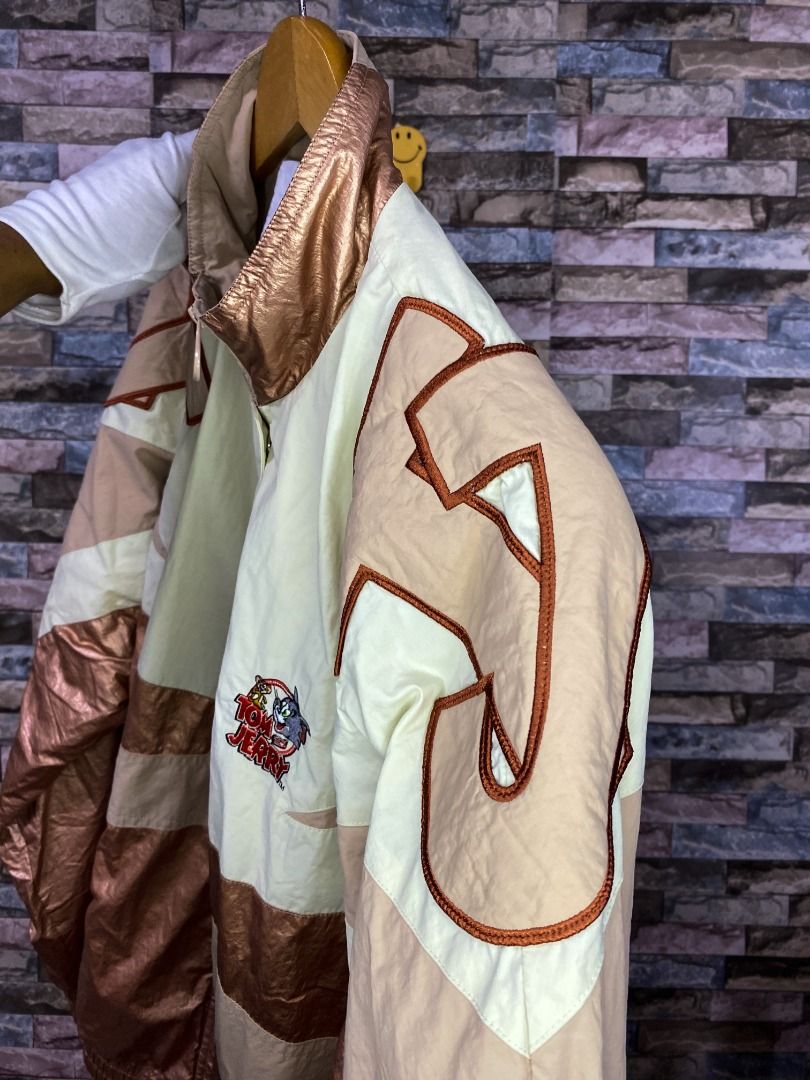 VINTAGE TOM & JERRY RACING JACKET, Men's Fashion, Coats, Jackets and