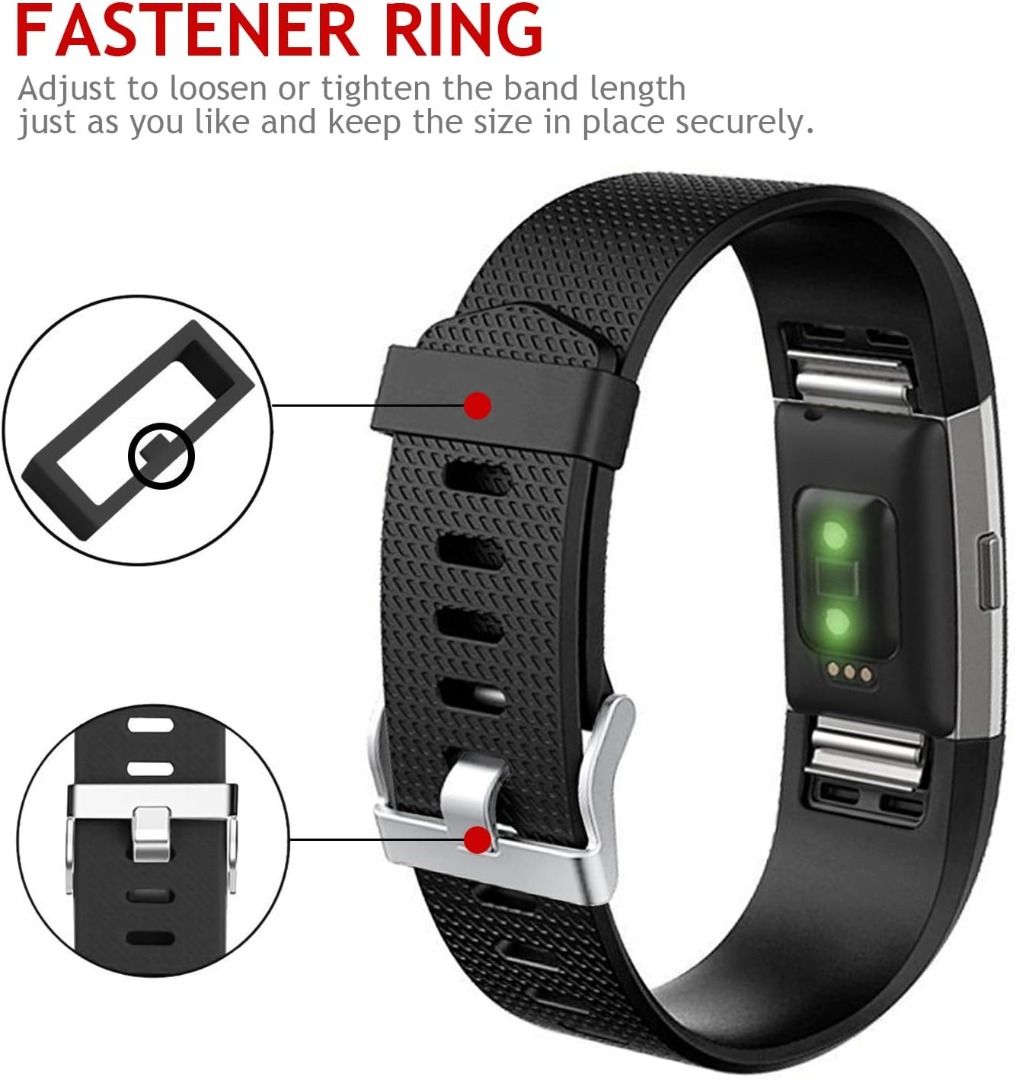 Fitbit charge 2 replacement bands on sale