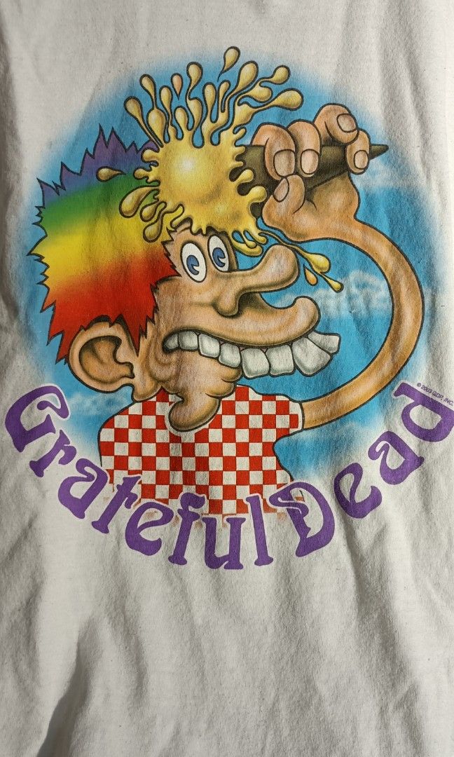 1972 Grateful Dead Ice Cream Shirt