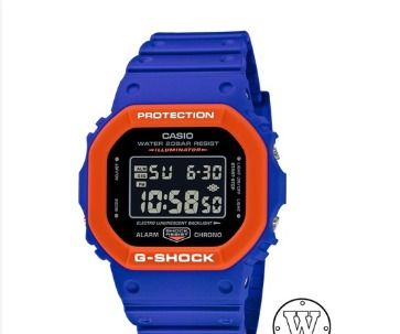 G shock blue orange sale