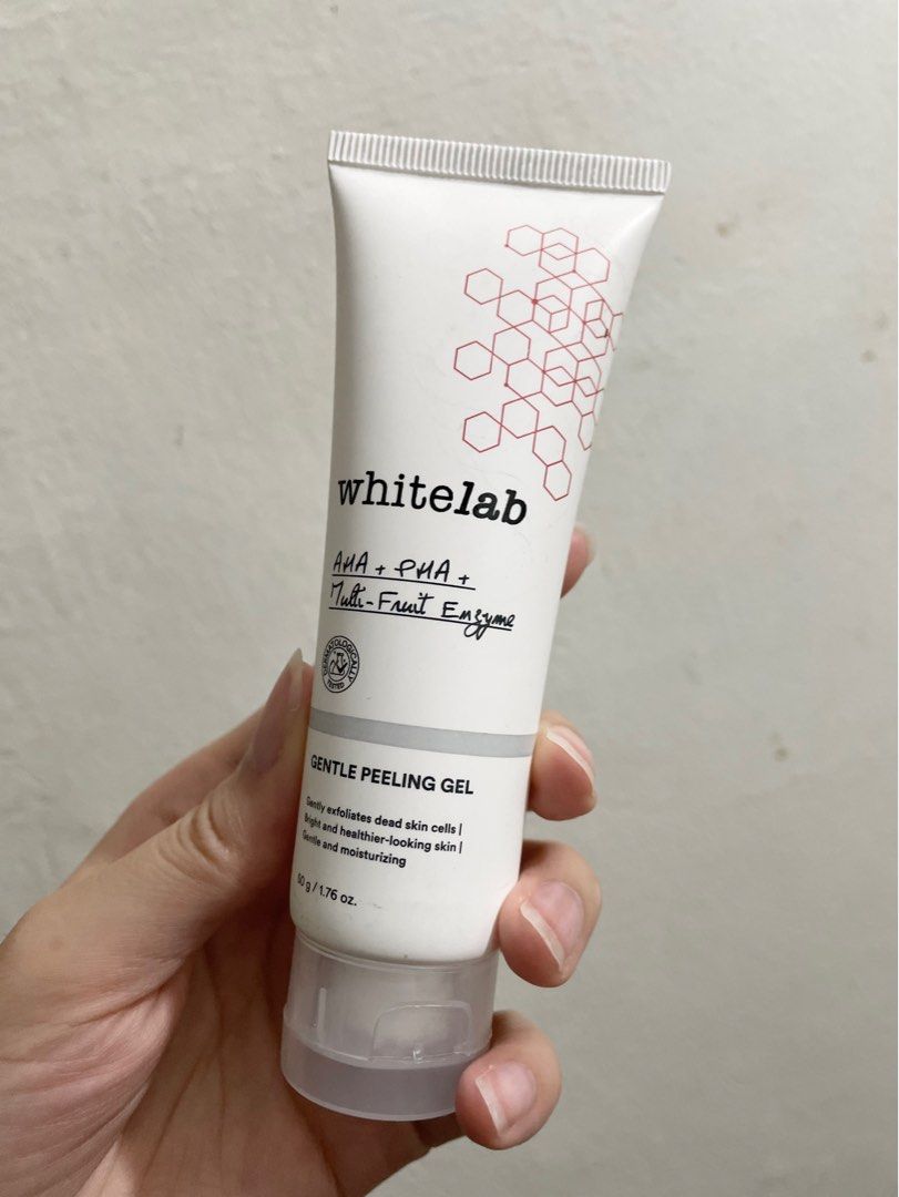 Whitelab Gentle Peeling Gel Gel Pengangkat Sel Kulit Mati Untuk Kulit