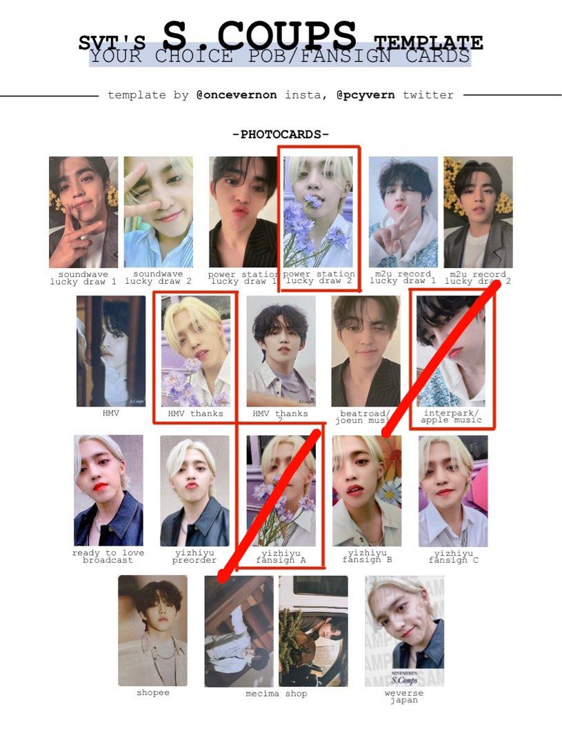 WTB SEVENTEEN SCOUPS JEONGHAN YOUR CHOICE, Hobbies & Toys