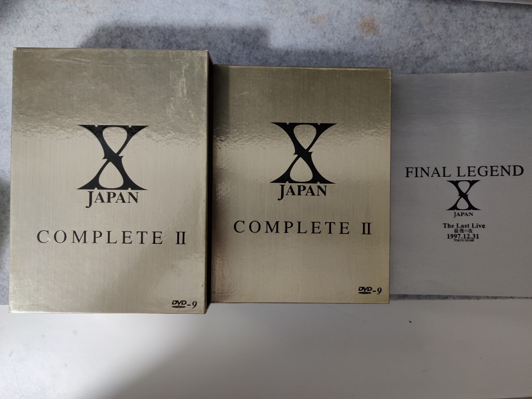 国内正規品 X japan Xjapan DVD CD complete box - DVD/ブルーレイ