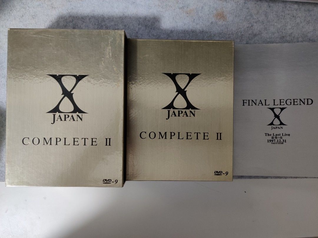 X JAPAN: Complete II, 興趣及遊戲, 音樂、樂器& 配件, 音樂與媒體- CD