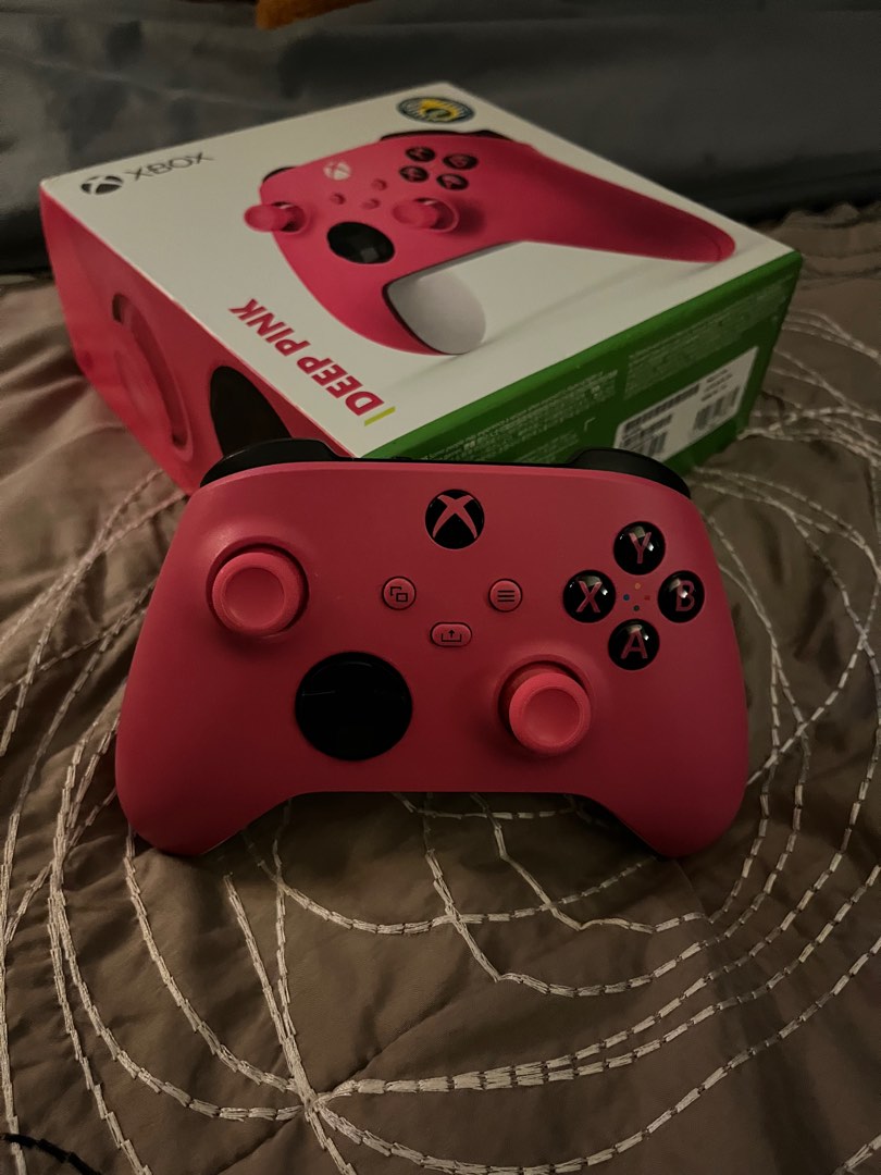 XBOX 1 controller Deep Pink, Video Gaming, Gaming Accessories
