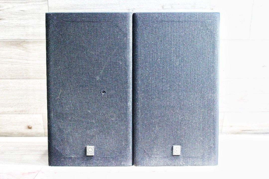 Yamaha NS 10m (Category: Soundbars, Speakers & Amplifiers) located in Caloocan City. Submitted by guitara1822 (Listing ID 1251399197, Image 1). Description: 2-Way, 2-Speaker, Airtight Type, Bookshelf Type Units Used For low band : 18 cm cone type For high-pass : 3.5 cm dome type Playback frequency band 60 Hz to 20 kHz Crossover frequency 2 kHz, 12dB/oct. Impedance 8 Ω Output sound pressure level 90dB/W/m Rated input 25W Max Input 50W External dim