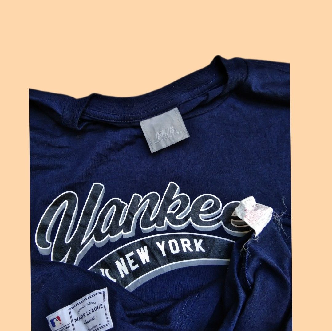 MLB NY YANKEES JERSEY UNIFORM Majestic YOUTH SIZE XL, Men's Fashion, Tops &  Sets, Tshirts & Polo Shirts on Carousell