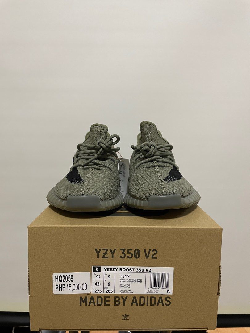 Yeezy 350 V2 Granite Size 9.5 US