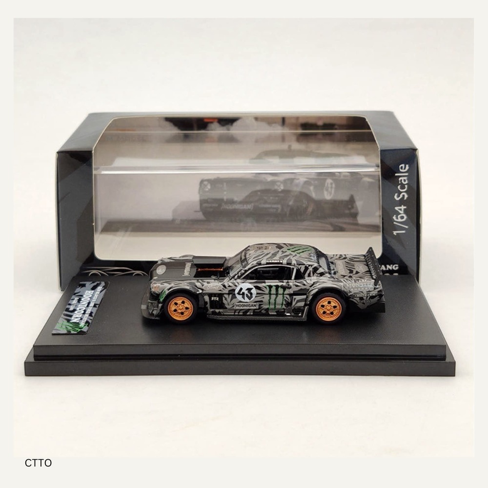 Auto Collezione Ghost Player STREET WARRIOR 1:64 1965 Mustang Hoonicorn