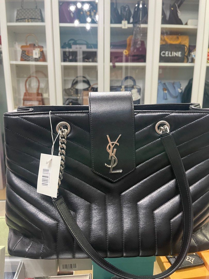Loulou large in hotsell matelassé y leather