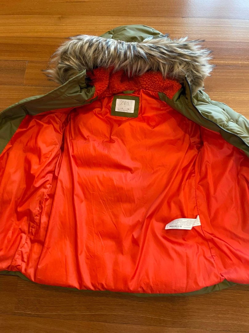 Zara Kids Winter Jacket, Babies & Kids, Babies & Kids Fashion on Carousell