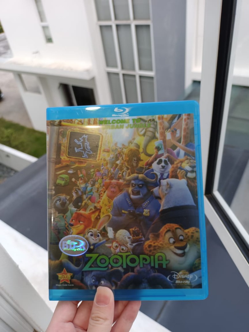 Zootopia - Bluray CD, Hobbies & Toys, Music & Media, CDs & DVDs on ...