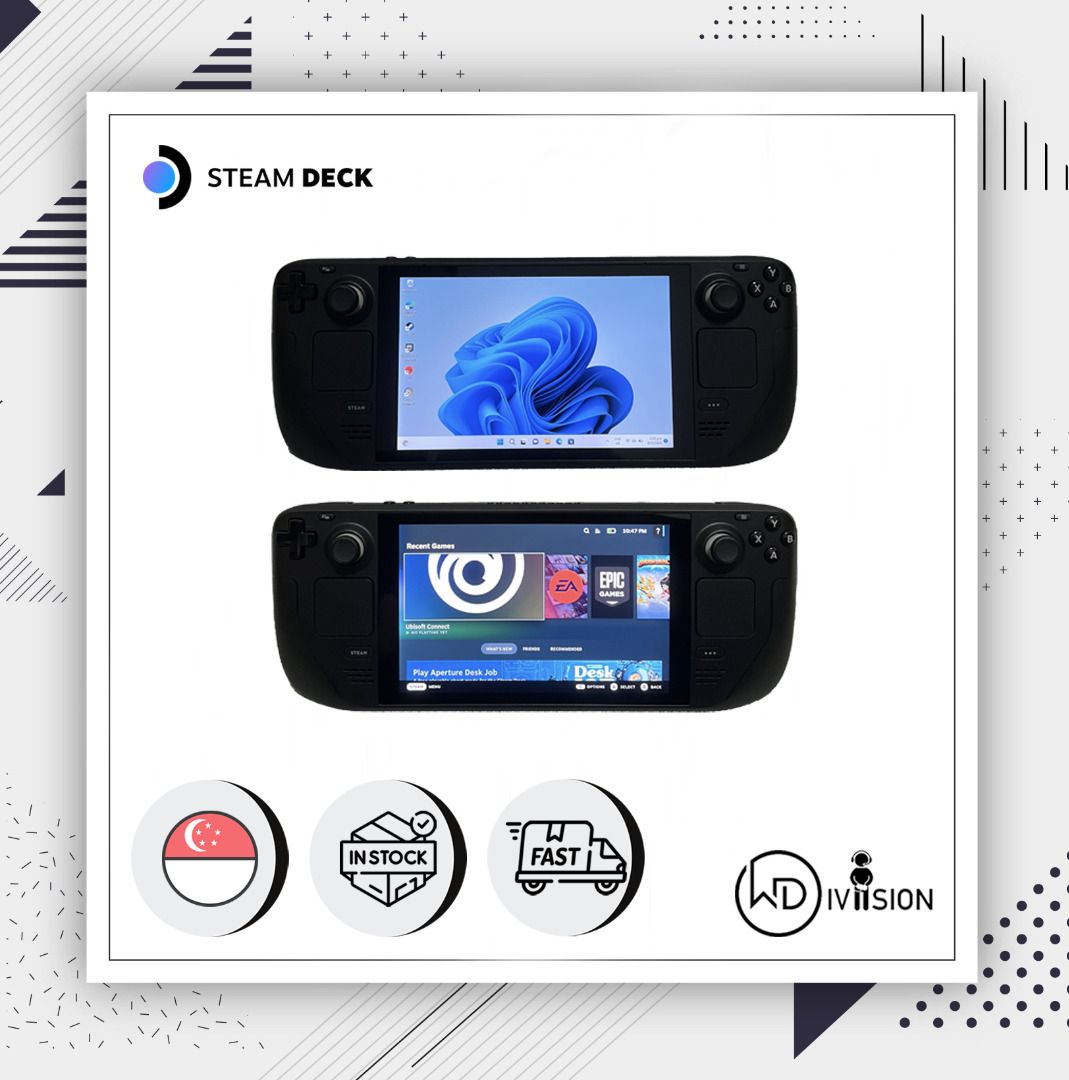 2TB / 1TB OLED Valve Steam Deck 1TB Limited Edition ( DUALBOOT