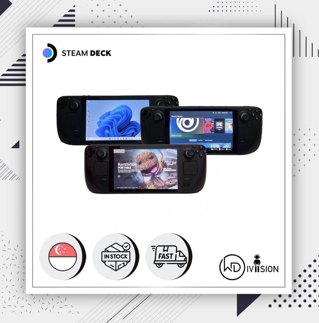 1TB / 2TB / 3TB Valve Steam Deck 64 GB / 256 GB / 512 GB / 1 TB / 2 TB