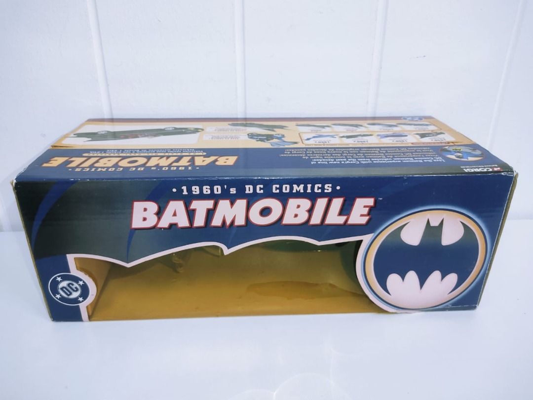 DC Bat Boat et Remorque Échelle 1:50 Diecast Corgi Toys Replica (107