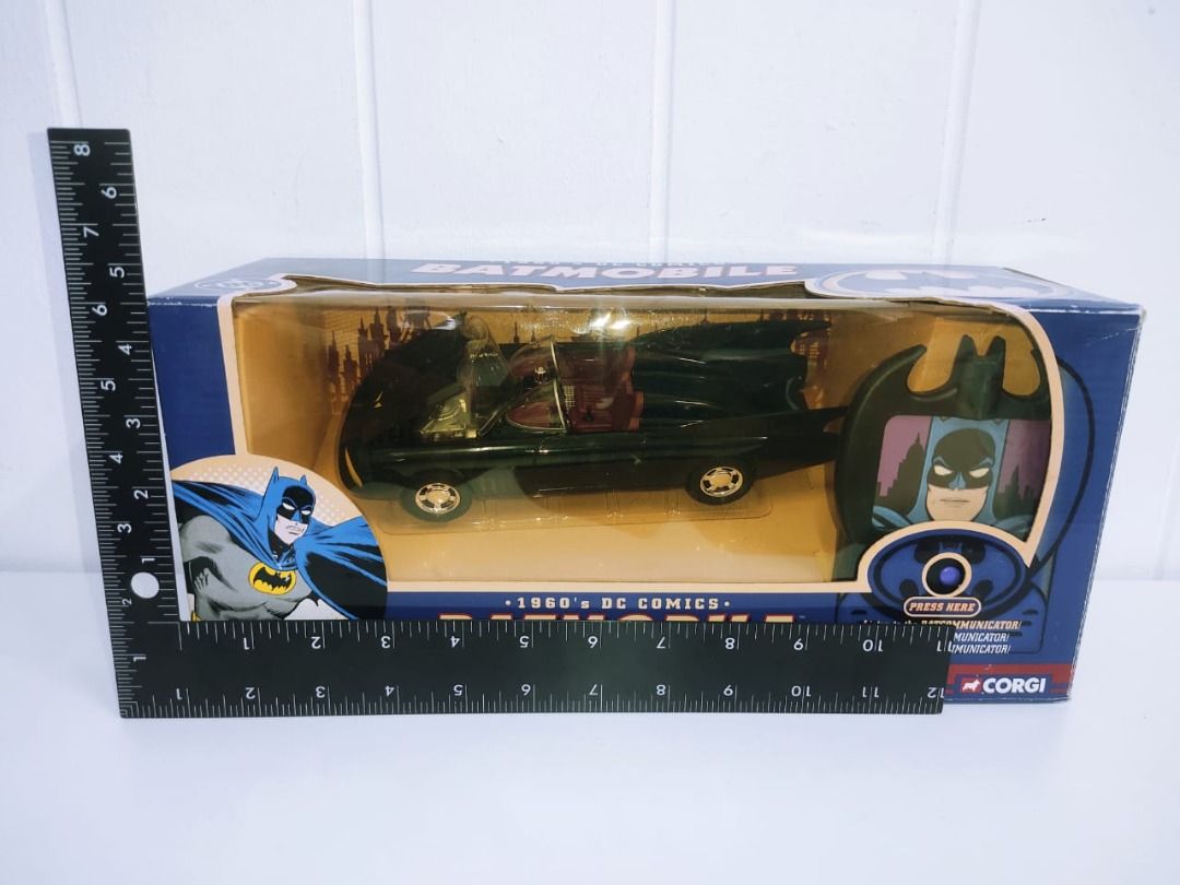 1960'S DC COMICS Batmobile BMBV1 1/24 Échelle Moulé Véhicule Corgi 2004