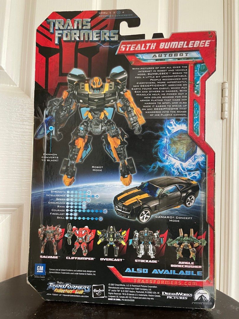 TRANSFORMERS Movie Collection – Allspark Power – DELUXE CLASS – STEALTH BUMBLEBEE – 2008 Camaro Concept, Actionfigur Für Sammler & Fans TRANSFORMERS Movie Collection – Allspark Power – DELUXE CLASS – STEALTH BUMBLEBEE – 2008 Camaro Concept, Actionfigur Für Sammler & Fans