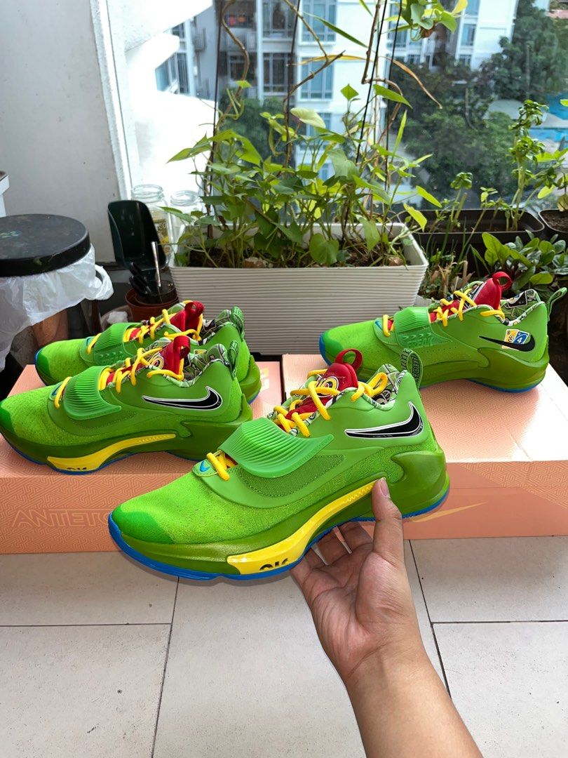 nike freak green
