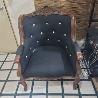 3pcs antiques wood sofa chairs