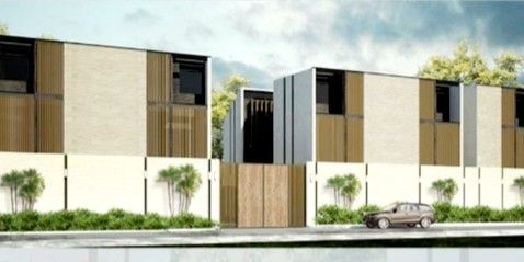 3-storey Townhouse Near New Manila, QC, with 4-5 Parking Slots, Swimming Pool and 24/7 Security