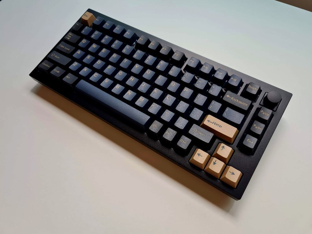 75% Custom Mechanical Keyboard (BlueSamurai0308) - Fully Modded Tri ...