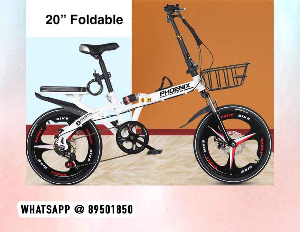 7 Speed Foldie Phoenix foldie folding bike 20