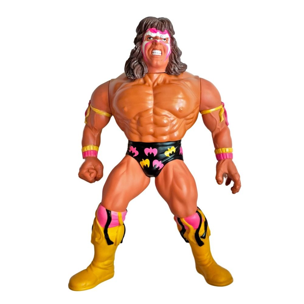 Lot De 8 Figurines Catcheur Vintage WWE Hasbro - The Ultimate Warrior