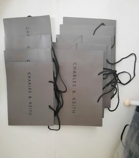 Charles Keith Special Bags imitating paper bags shoulder bag