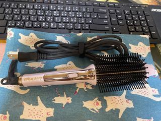 羅崴詩九排式兩用電熱造型梳