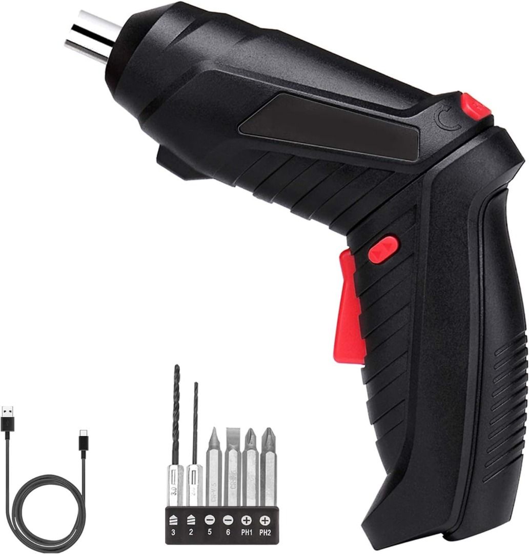 電批 大扭力 電動 螺絲批 小電鑽 充電式 無線 Electric Screwdriver Cordless Drill ...