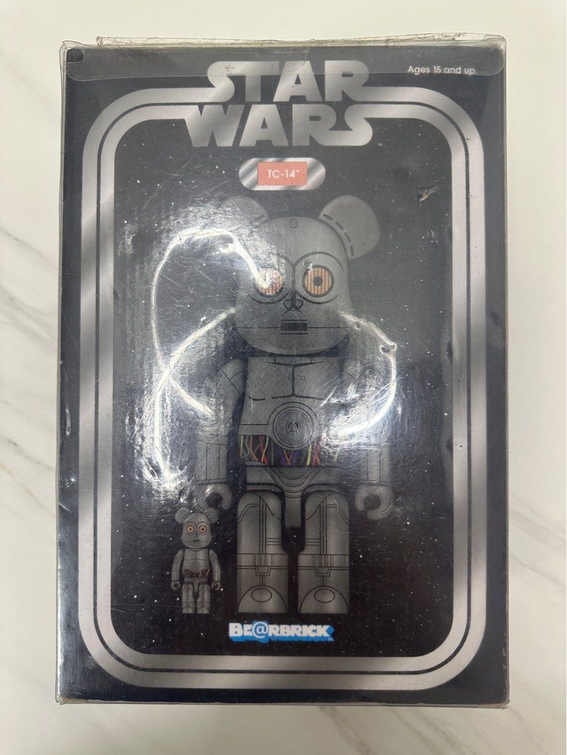 全新bearbrick star wars 星球大戰TC-14(TM) 400%+100% 500% medicom