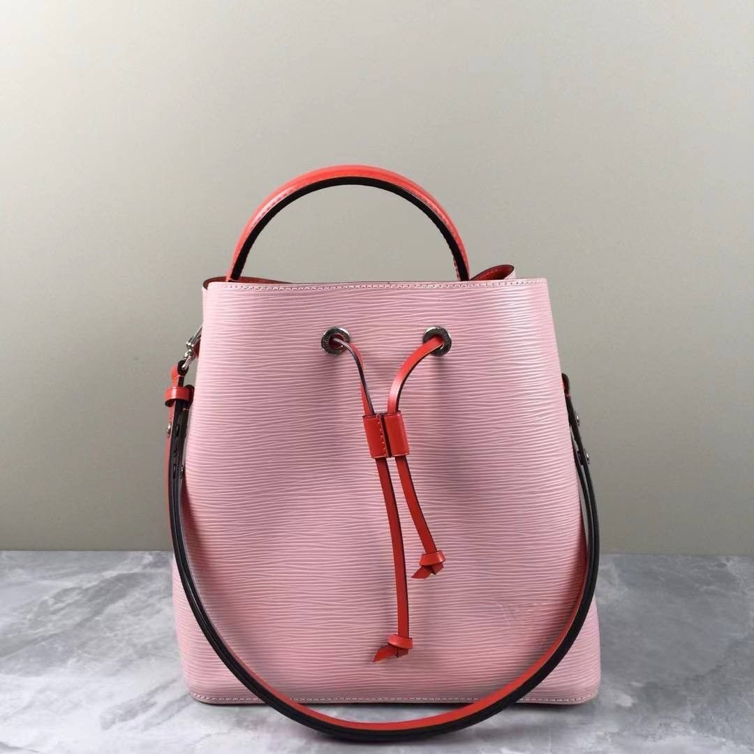 New LV Neonoe Pink, Luxury, Bags & Wallets on Carousell