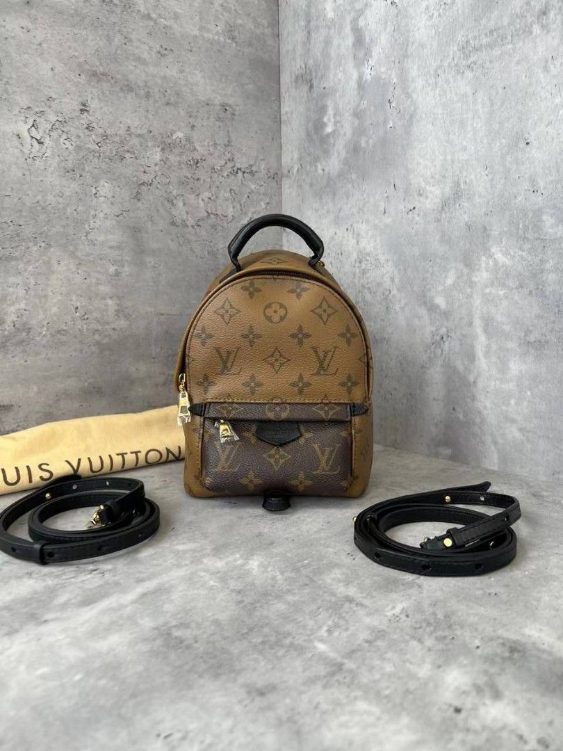 Louis Vuitton Palm Springs Mini Backpack - Monogram + Reverse Monogram  Comparison 
