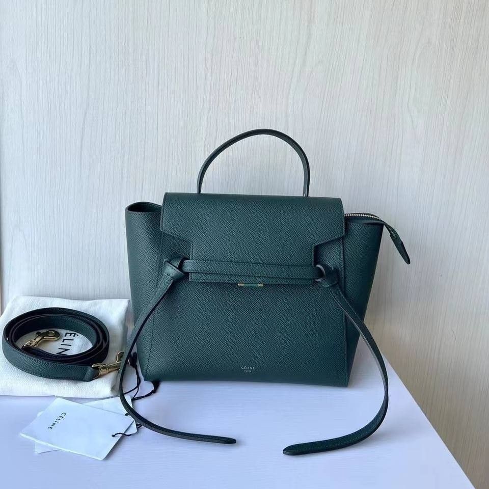 Pre-order Celine Belt Bag Micro Size Dark Blue, Luxury, Bags & Wallets on  Carousell
