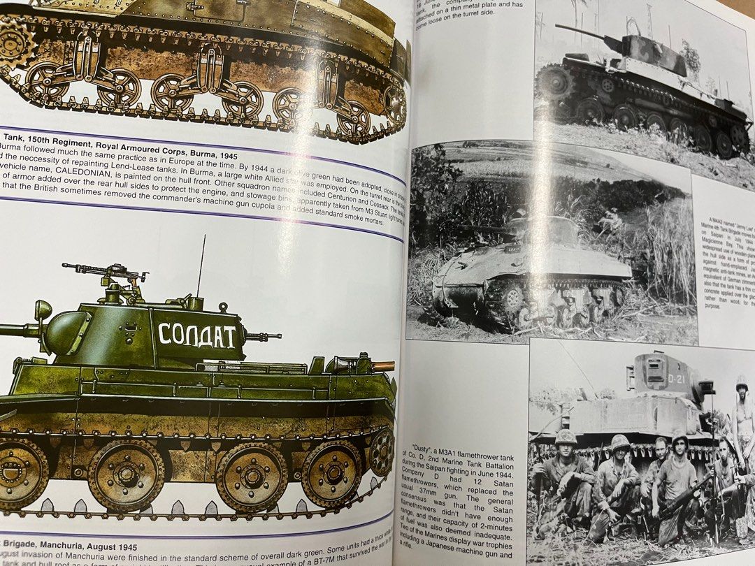 軍事模型參考書Tank Battles of the Pacific War 1941-1945, 興趣及