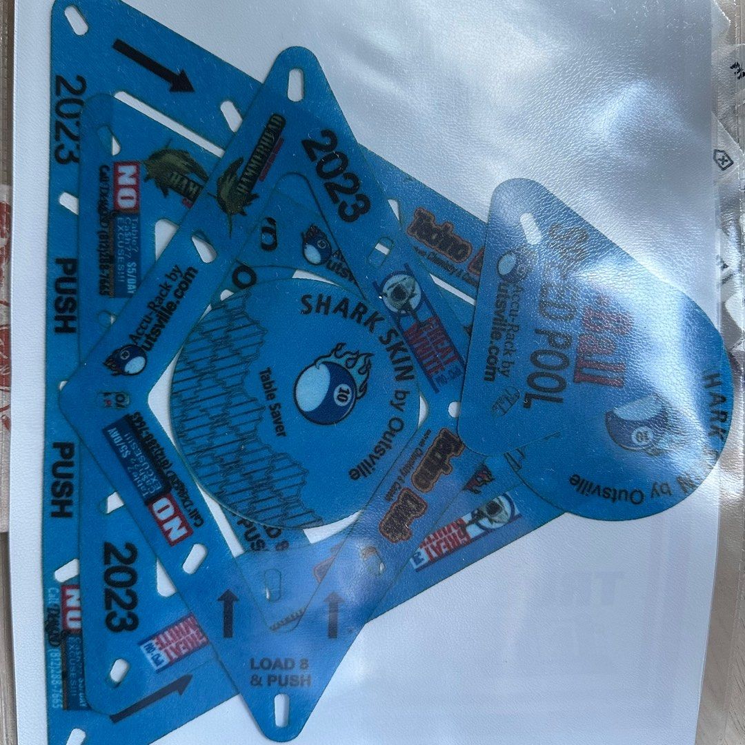 Accu-Rack Complete Template SET (SOLO, Diamond 9 and Pro 10) FLAT ...