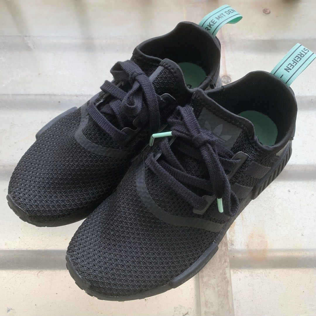 adidas nmd R1 black mint X