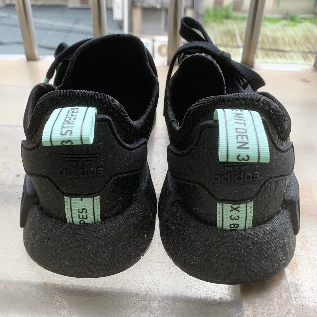 adidas nmd R1 black mint X