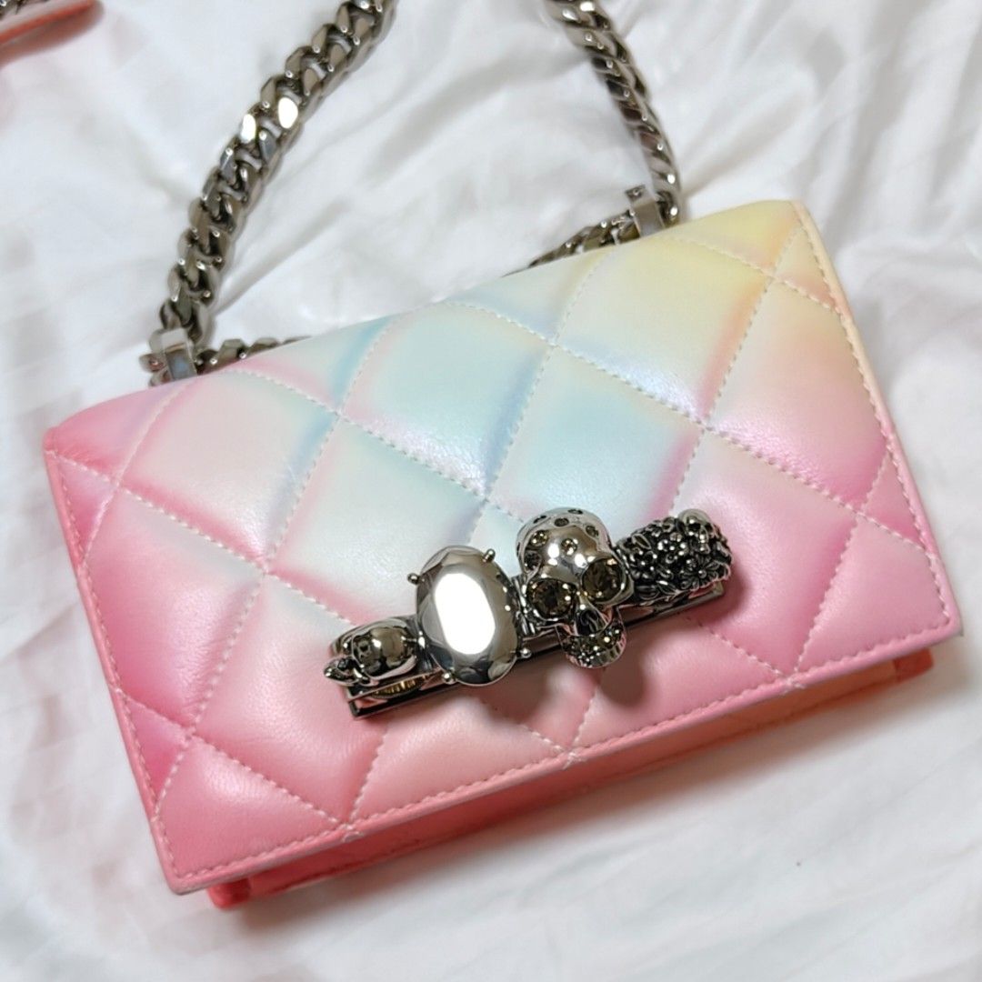 Alexander mcqueen top quilted bag
