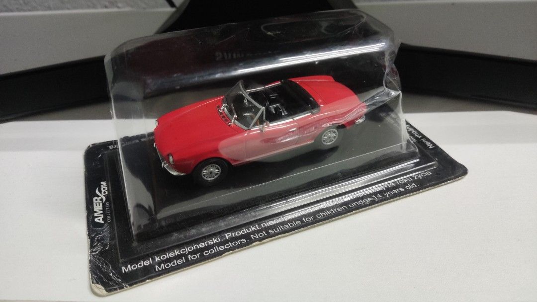 Fiat 124 deals spider diecast