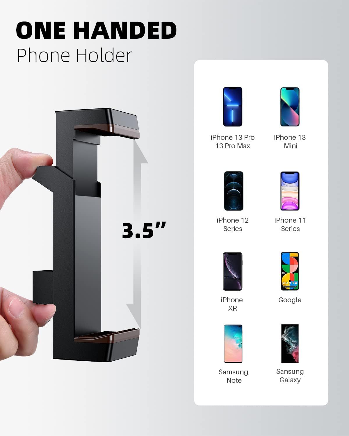cell phone stand with remote